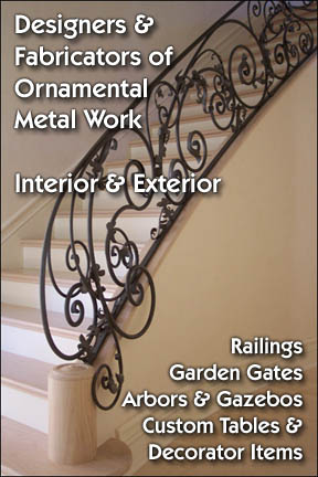 Designers & Fabricators of Ornamental Metal Work